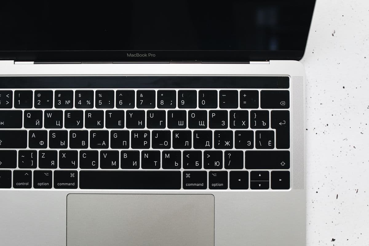 MacBook Pro keyboard ready for service